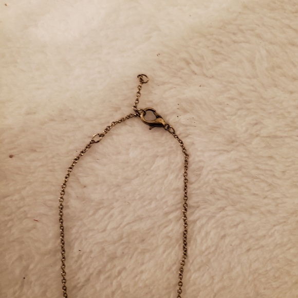 Vintage Golden Ball within Wishbone Necklace ~ 4 for $30 Bundle ~ - Picture 4 of 4